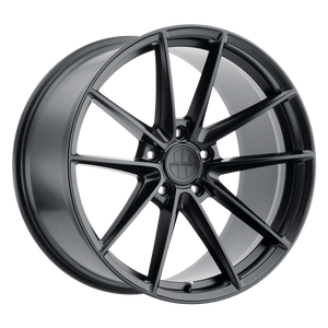 18x11 5x130 Victor Equipment Wheels Zuffen Matte Black 55 offset 71.5 hub