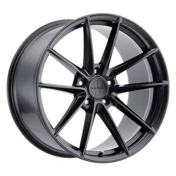 18x11 5x130 Victor Equipment Wheels Zuffen Matte Black 55 offset 71.5 hub