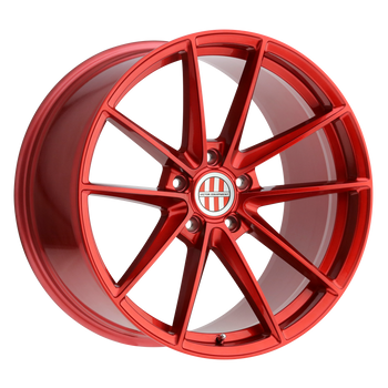 20x10 5x130 Victor Equipment Wheels Zuffen Candy Red 50 offset 71.5 hub