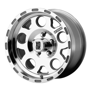 15x7 5x120.65 XD Series Offroad Wheels XD122 Enduro Race Machined With No Clearcoat -6 offset 83.5 hub