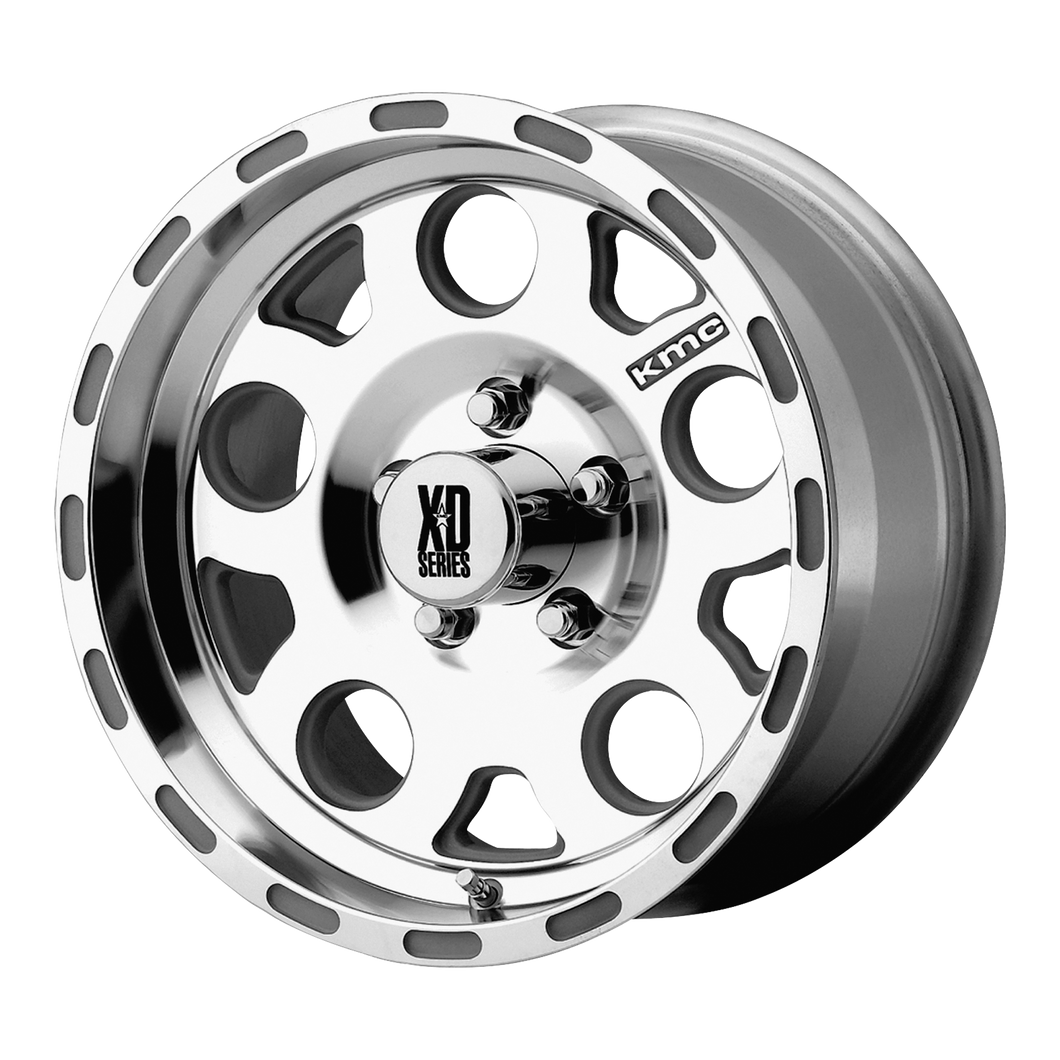 17x9 5x127 XD Series Offroad Wheels XD122 Enduro Machined -6 offset 83.5 hub