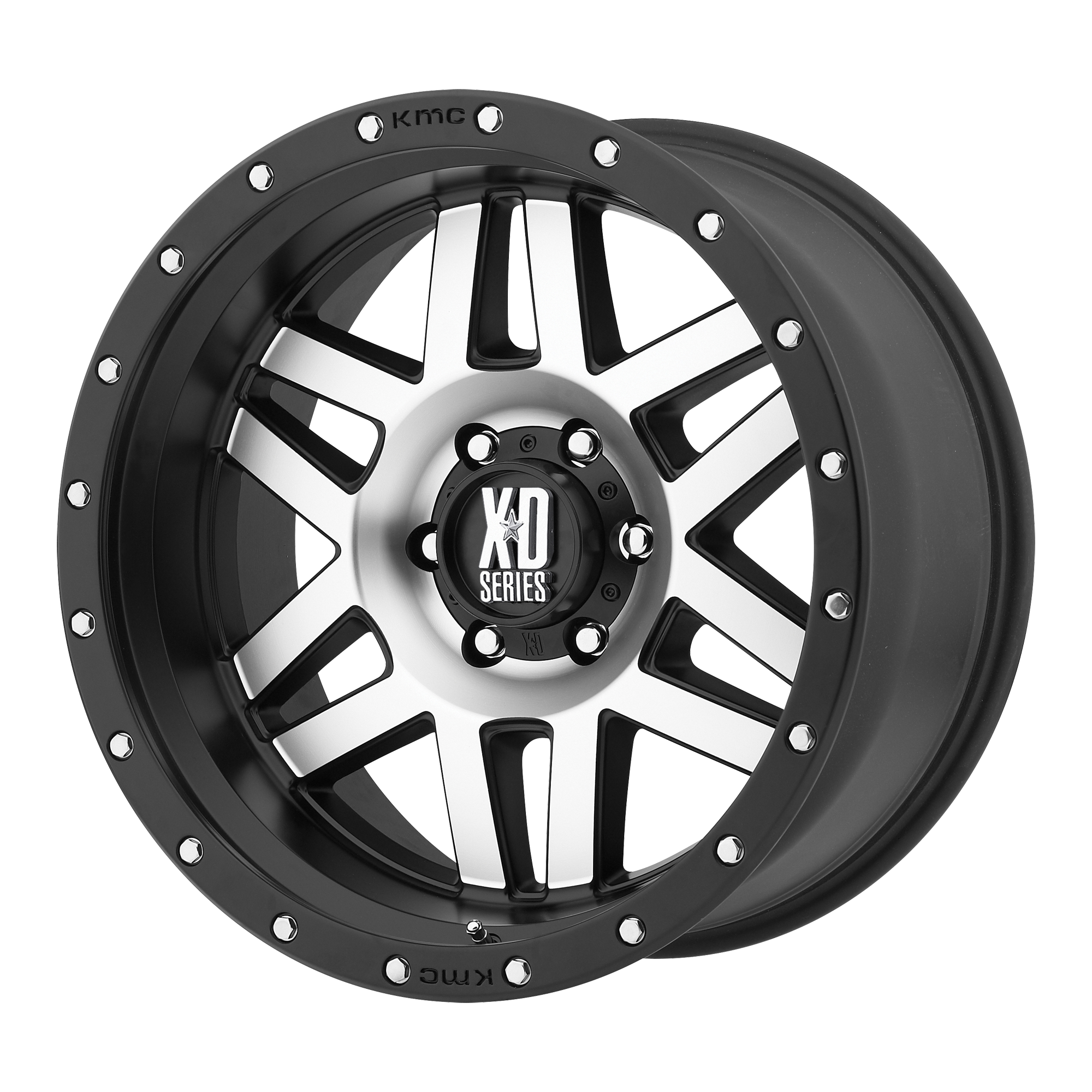 17x9 6x139.7 XD Series Offroad Wheels XD128 Machete Machined