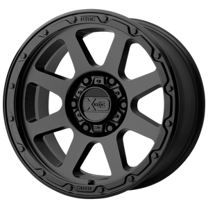 18x8.5 6x114.3 XD Series Offroad Wheels XD134 Addict 2 Matte Black 0 offset 72.6 hub