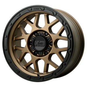 17x8.5 5x127 XD Series Offroad Wheels XD135 Grenade OR Matte Bronze Matte Black Lip 0 offset 78.3 hub