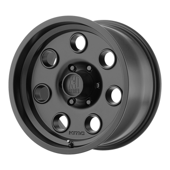 17x9 5x114.3 XD Series Offroad Wheels XD300 Pulley Satin Black -12 offset 83.06 hub