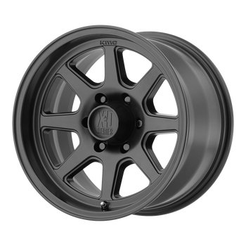 17x9 6x120 XD Series Offroad Wheels XD301 Turbine Satin Black 18 offset 83.06 hub