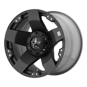 17x9 5x127/5x139.7 XD Series Offroad Wheels XD775 Rockstar Matte Black -12 offset 78.3 hub