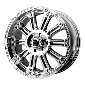 20x9 8x165.1 XD Series Offroad Wheels XD795 Hoss Chrome -12 offset 125.5 hub