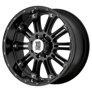 18x9 6x139.7 XD Series Offroad Wheels XD795 Hoss Gloss Black 18 offset 106.25 hub