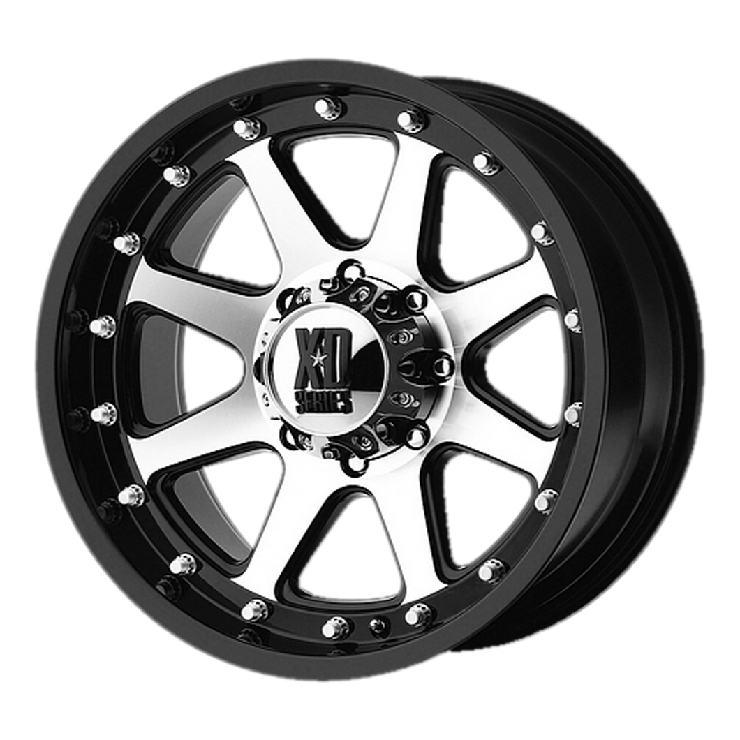 20x9 5x127 XD Series Offroad Wheels XD798 Addict Matte Black Machined 18 offset 78.3 hub