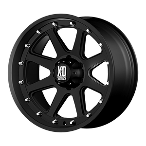 17x9 5x139.7 XD Series Offroad Wheels XD798 Addict Matte Black 18 offset 108 hub