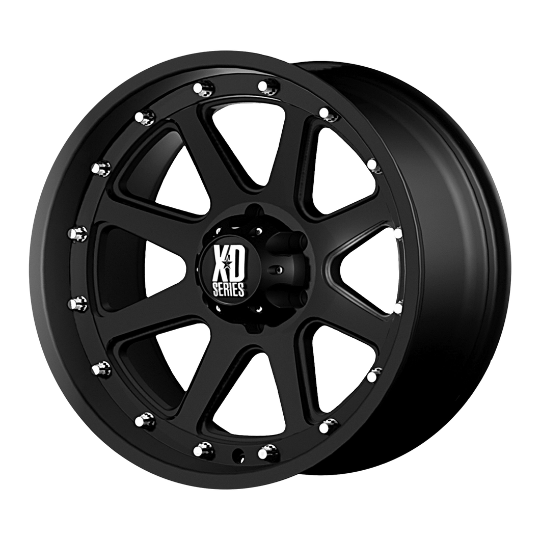 17x9 5x139.7 XD Series Offroad Wheels XD798 Addict Matte Black 18 offset 108 hub