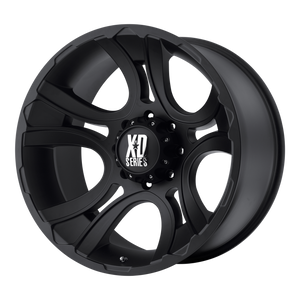 17x9 5x139.7 XD Series Offroad Wheels XD801 Crank Matte Black 0 offset 108 hub