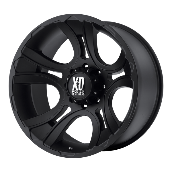 17x9 5x139.7 XD Series Offroad Wheels XD801 Crank Matte Black 0 offset 108 hub