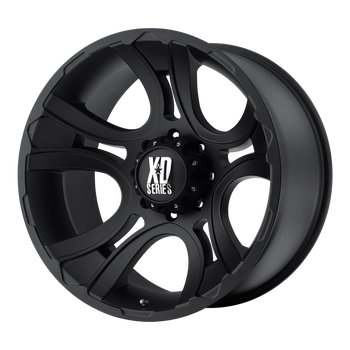 18x9 5x150 XD Series Offroad Wheels XD801 Crank Matte Black 0 offset 110.5 hub