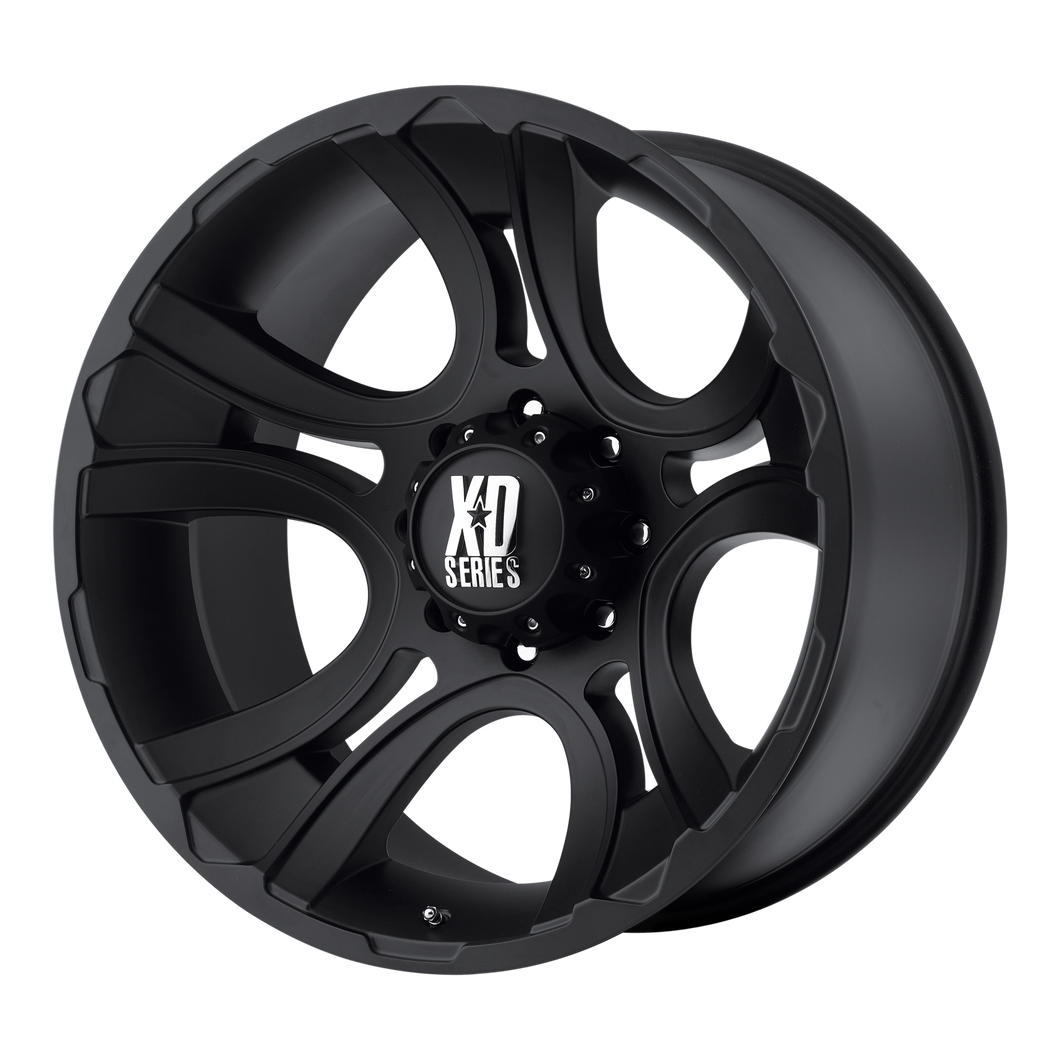 18x9 5x150 XD Series Offroad Wheels XD801 Crank Matte Black 0 offset 110.5 hub