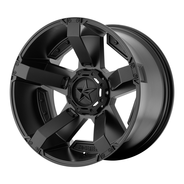 17x9 8x180 XD Series Offroad Wheels XD811 Rockstar 2 Matte Black -12 offset 130.81 hub