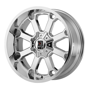 20x9 5x150 XD Series Offroad Wheels XD825 Buck 25 Chrome 25 offset 110.5 hub