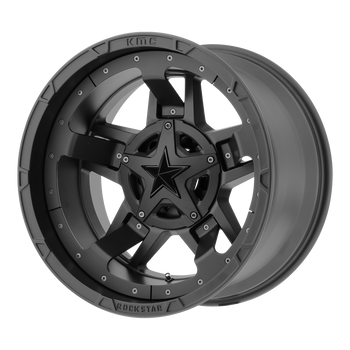 20x12 8x180 XD Series Offroad Wheels XD827 Rockstar 3 Matte Black -44 offset 124.2 hub