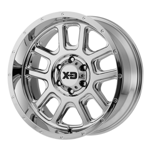 20x9 8x170 XD Series Offroad Wheels XD828 Delta Chrome -12 offset 125.5 hub