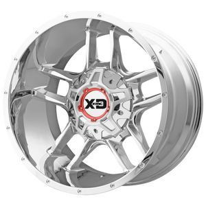 20x9 5x127/5x139.7 XD Series Offroad Wheels XD839 Clamp Chrome 0 offset 78.3 hub