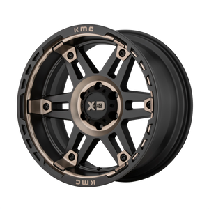 20x9 6x139.7 XD Series Offroad Wheels XD840 Spy 2 Satin Black Dark Tint 18 offset 106.25 hub