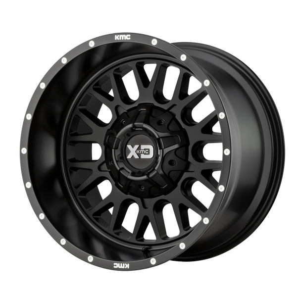 20x9 5x127/5x139.7 XD Series Offroad Wheels XD842 Snare Satin Black 0 offset 78.3 hub