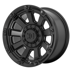 20x9 5x127/5x139.7 XD Series Offroad Wheels XD852 Gauntlet Satin Black 0 offset 78.1 hub