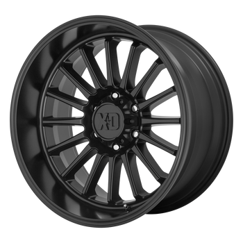 20x9 8x165.1 XD Series Offroad Wheels XD857 Whiplash Satin Black 0 offset 125.1 hub