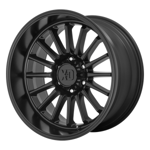 20x9 8x180 XD Series Offroad Wheels XD857 Whiplash Satin Black 0 offset 124.2 hub