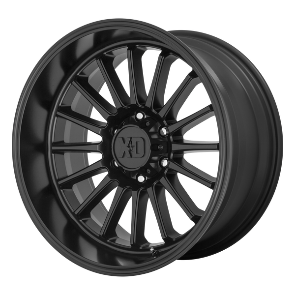 20x9 6x139.7 XD Series Offroad Wheels XD857 Whiplash Satin Black 0 offset 106.1 hub