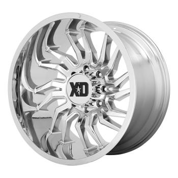 22x12 8x170 XD Series Offroad Wheels XD858 Tension Chrome -44 offset 125.1 hub