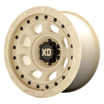 20x10 6x139.7 XD Series Offroad Wheels XD861 Storm Sand -18 offset 106.1 hub