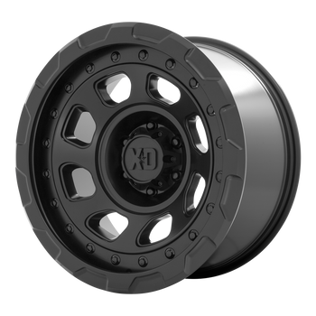 20x10 5x127 XD Series Offroad Wheels XD861 Storm Satin Black -18 offset 71.5 hub