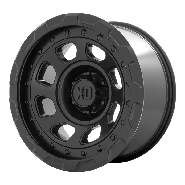 20x9 6x135 XD Series Offroad Wheels XD861 Storm Satin Black 18 offset 87.1 hub