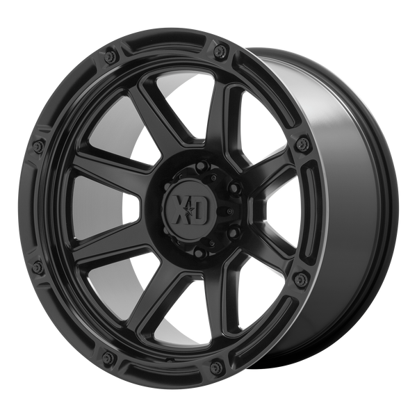 20x10 6x139.7 XD Series Offroad Wheels XD863 Satin Black -18 offset 106.1 hub