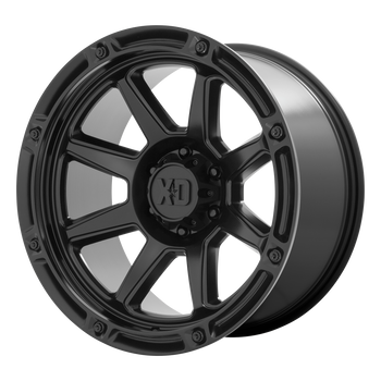 20x10 6x139.7 XD Series Offroad Wheels XD863 Satin Black -18 offset 106.1 hub