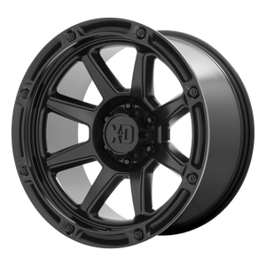20x10 5x127 XD Series Offroad Wheels XD863 Satin Black -18 offset 71.5 hub