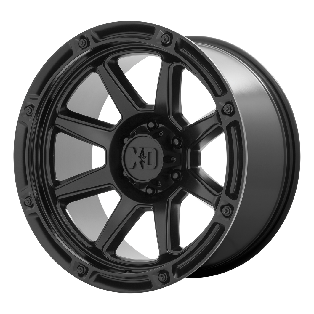 20x9 5x150 XD Series Offroad Wheels XD863 Satin Black 18 offset 110.1 hub