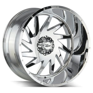 20x12 Off Road Monster Wheels M12 6x135 -19 ET 106.4 hub - Chrome