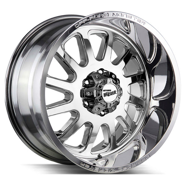 20x10 Off Road Monster Wheels M17 6x139.7 -19 ET 106.4 hub - Chrome