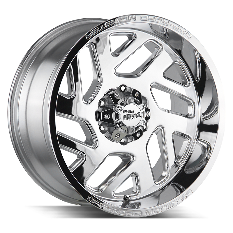 20x10 Off Road Monster Wheels M19 6x139.7 -19 ET 106.4 hub - Chrome