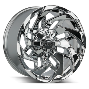 22x12 Off Road Monster Wheels M24 BLANK 18 ET 78.1 hub - Chrome