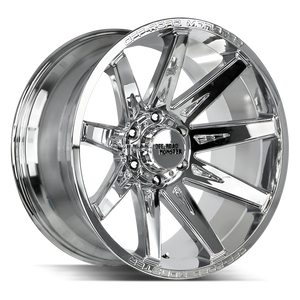 20x10 Off Road Monster Wheels M25 5x139.7 31 ET 78.1 hub - Chrome