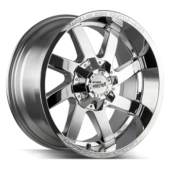 20x12 Off Road Monster Wheels M80 BLANK 40 ET 78.1 hub - Chrome