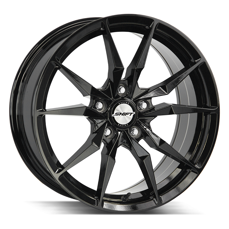 17x7.5 Shift Wheels Blade 5x114.3 35 ET 72.6 hub - All Gloss Black