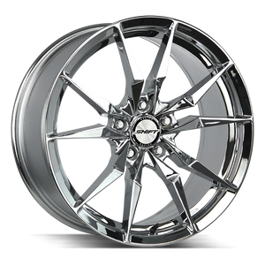 18x8 Shift Wheels Blade 5x114.3 35 ET 72.6 hub - Chrome