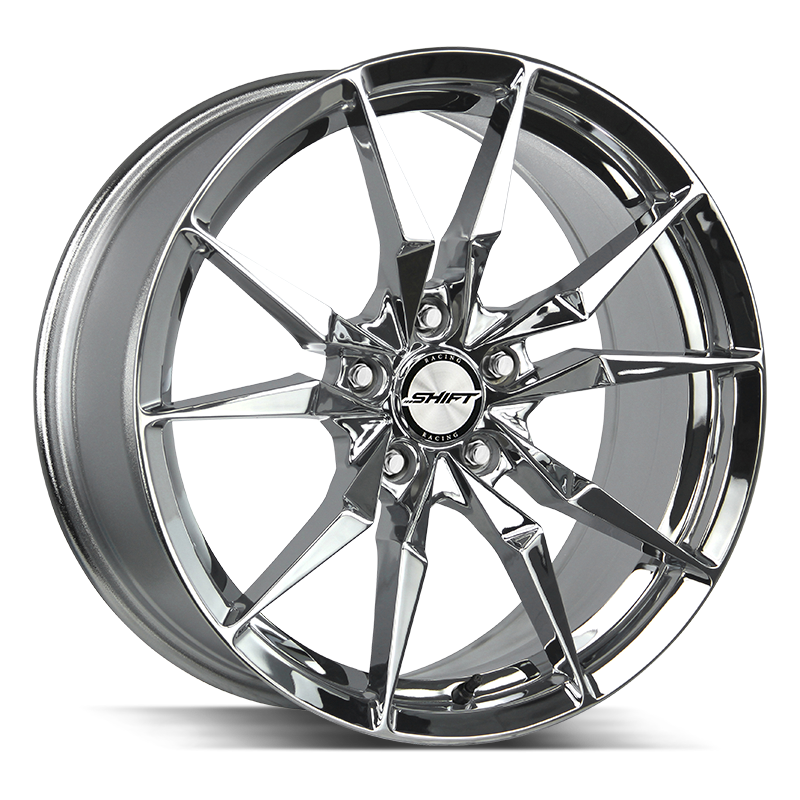 18x8 Shift Wheels Blade 5x114.3 35 ET 72.6 hub - Chrome