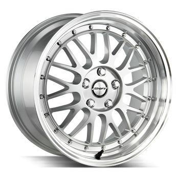 18x9 Shift Wheels Flywheel BLANK 35 ET 73.1 hub - Silver Polished Lip