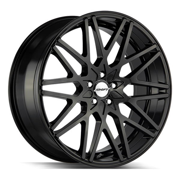 18x8 Shift Wheels Formula 5x114.3 35 ET 73.1 hub - All Gloss Black